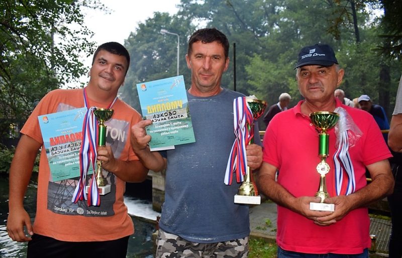 Kapiteni tri pobednicke ekipe