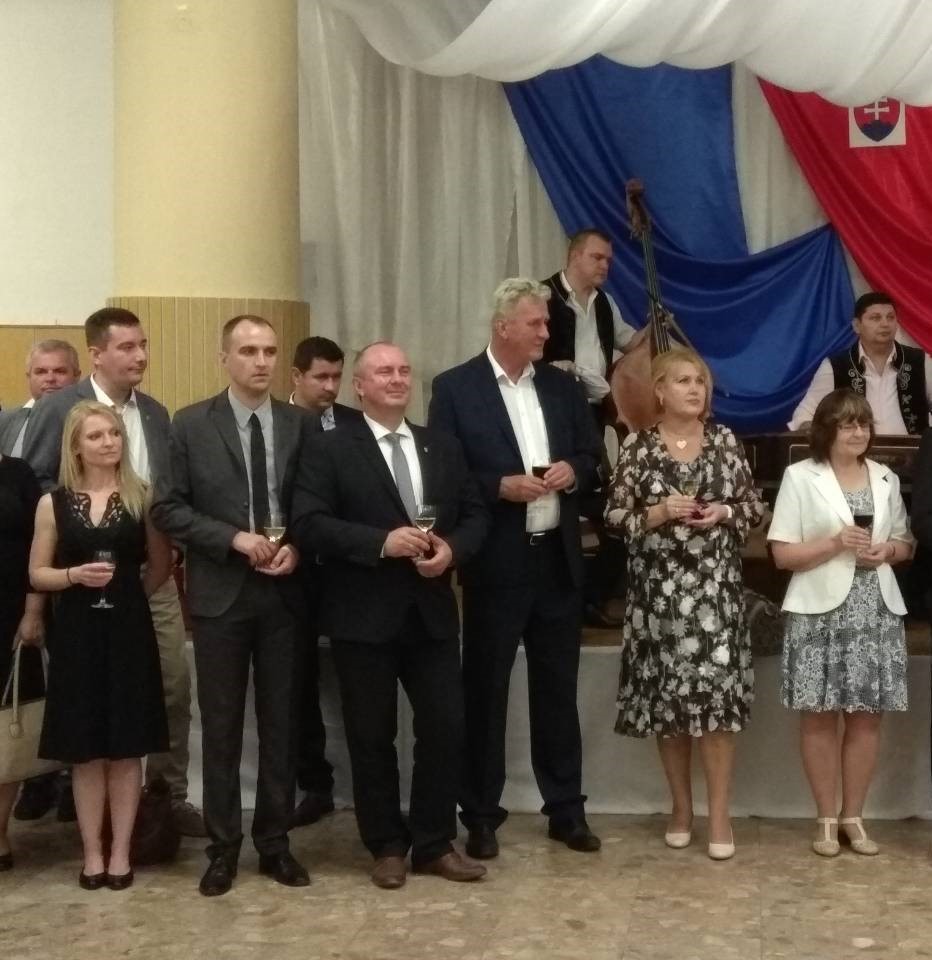 Детаљ за време посете словачком граду Партизанско