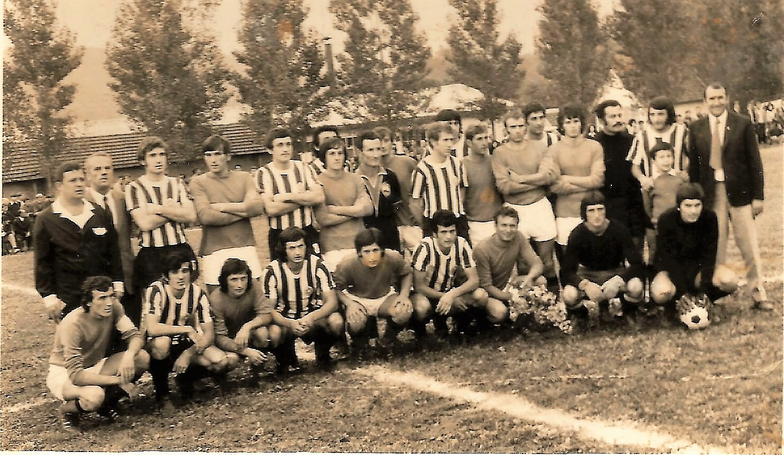 Гостовање београдског Партизана у Бајиној Башти 1972. године