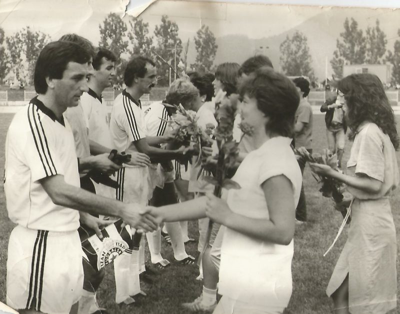 Гостовање Паризана у Бајиној Башти 1983. године