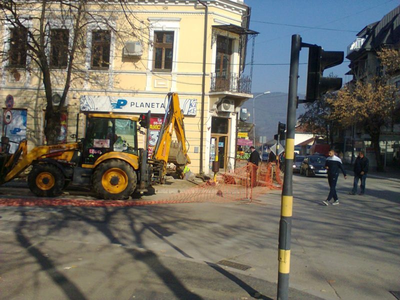 Бајина Башта - радови - топловод