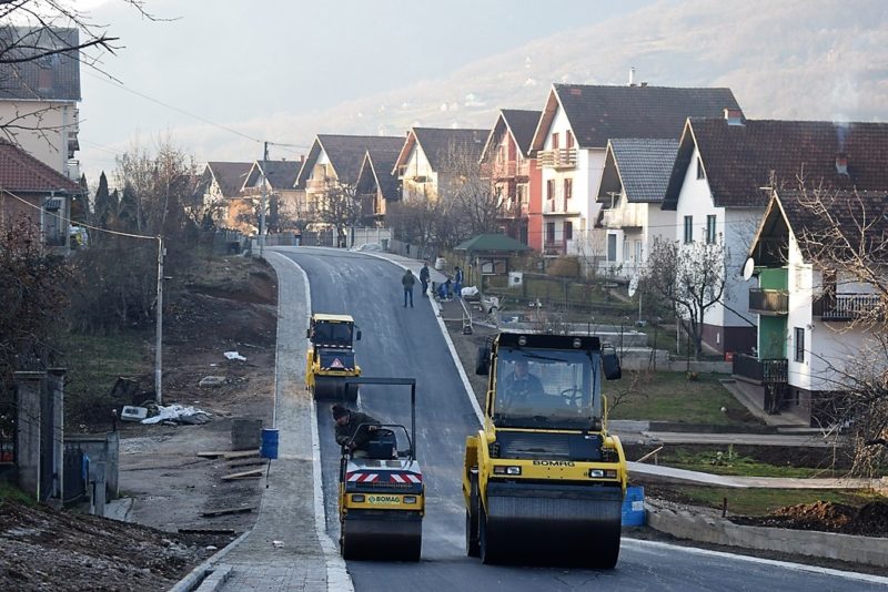 Улица краља Драгутина, асфалтирање