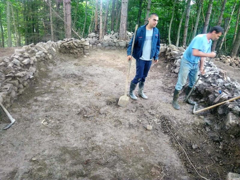 Заглавак-Црква- Ископавања