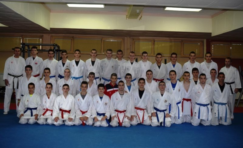 Камп Карате федерације Србије на Тари