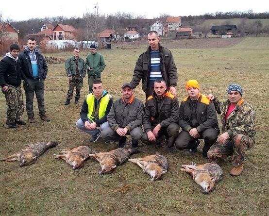 Ловци из Бачеваца у хајци на шакале