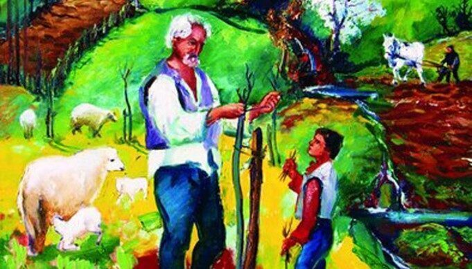 Љубивоје Јовановић. Изложба у Бајиној Башти