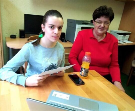 Славица Кљајић и Латинка Васи