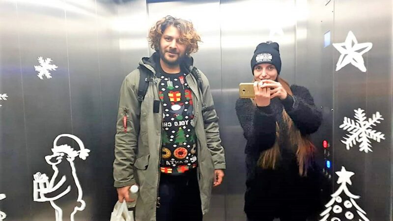 Љубица и Милош, мајстори мурала на стаклу