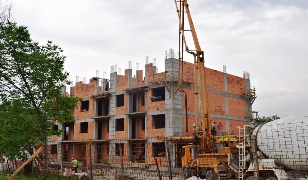 Nova stаmbena zgrada u naselju Kolonija