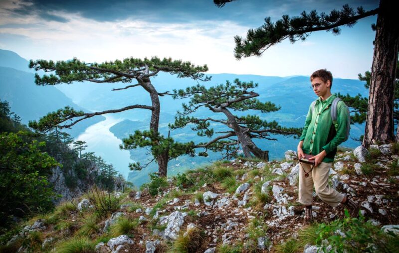 Сцена из првог српског 3D филма Пети лептир, по роману Уроша Петровића у режији Милорада Милинковића