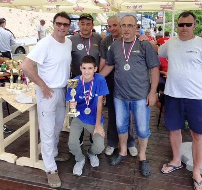 Лањски победник , екипа Косјерића, овога пута на трећем месту