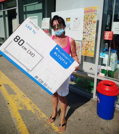 Добитница телевизора