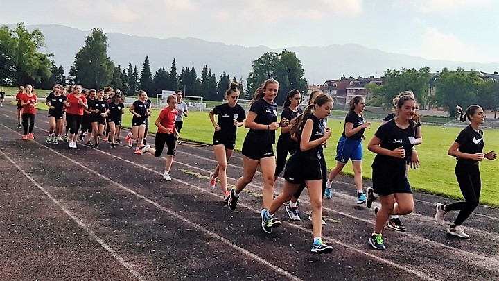 Тренинг одбојкашица Дрине у СЦ "Браћа Милутиновић"