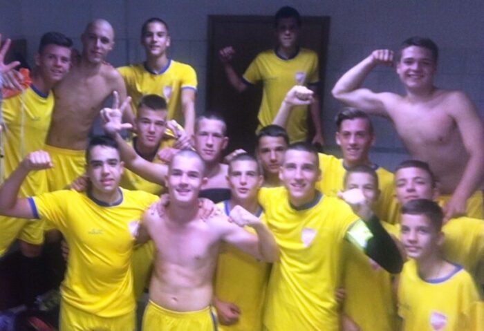 Радост кадета након победе над Златибором