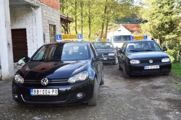 Deo vozila za obuku vozaca