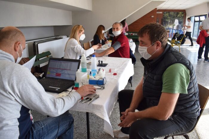 Detalj iz akcije davanja krvi