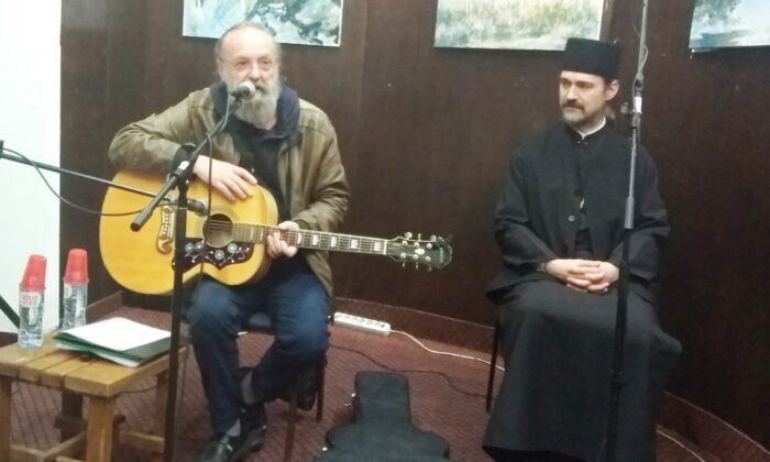 Асим Сарван и архимандрит Тимотеј