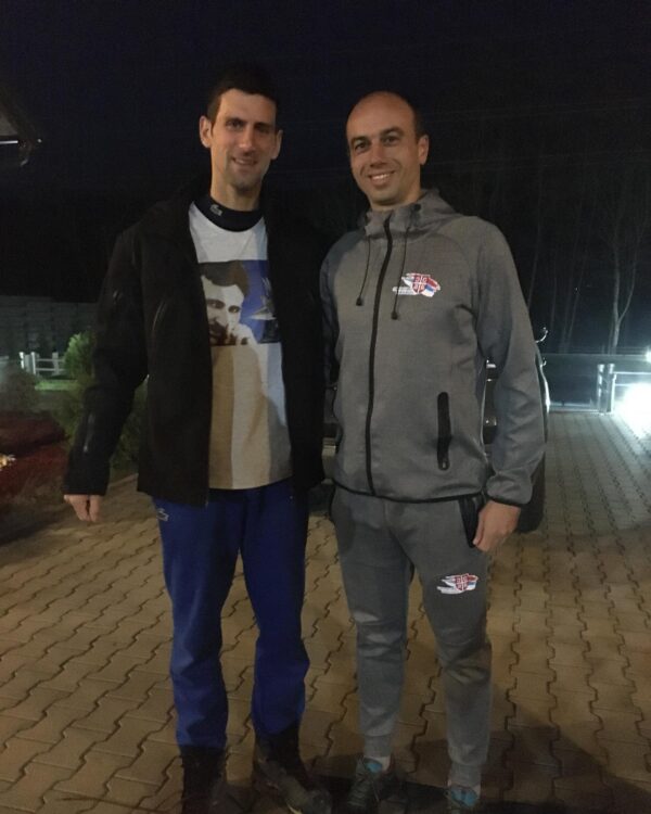 Новак Ђоковић и Дејан Тимотијевић