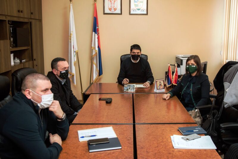 Делегација Бајине Баште у Љубовији