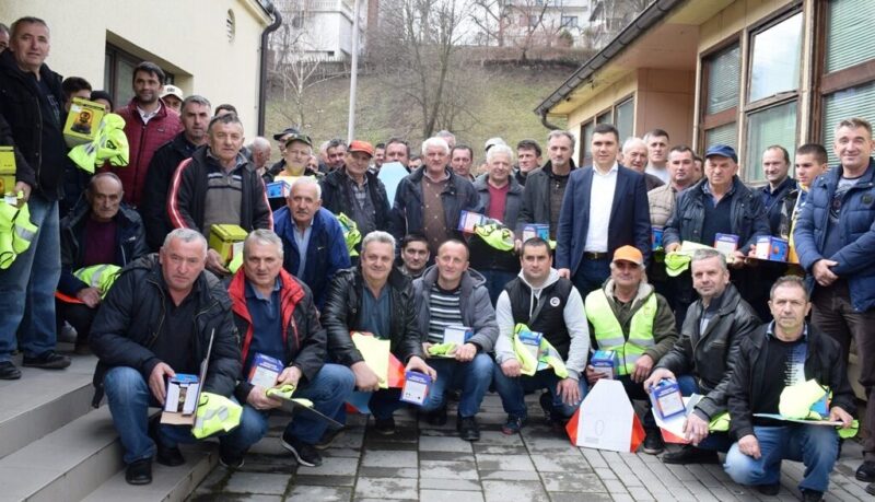 Образовање тракториста у бајинобаштанској општини