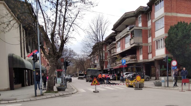 Бајина Башта - Радови- главна улица