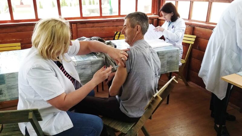 Вакцинисање у Заовинама