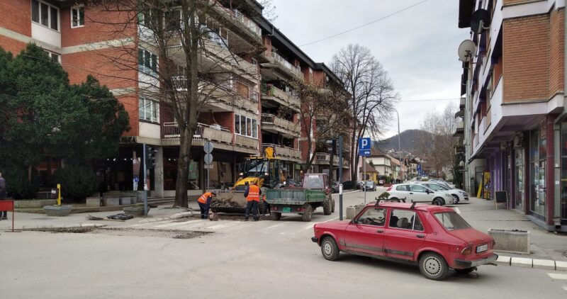 Радови у Ул. Вука Караџића