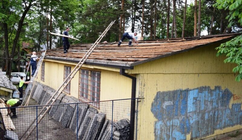 Замена дотрајалог крова на стрељани