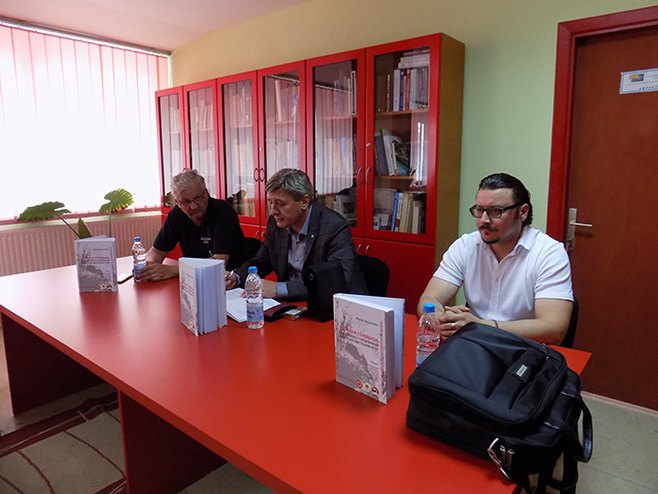 Промоција зборника "Злочин геноцида над Србима у Сребреници у Другом свјетском рату"Фото: СРНА