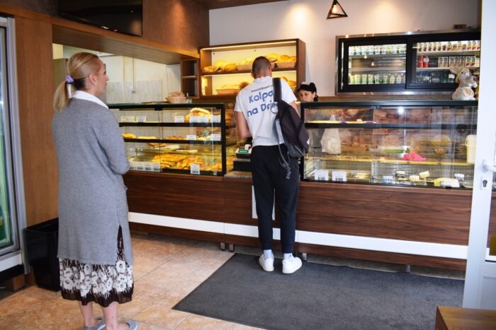 Detalj iz Mlecnog restorana-