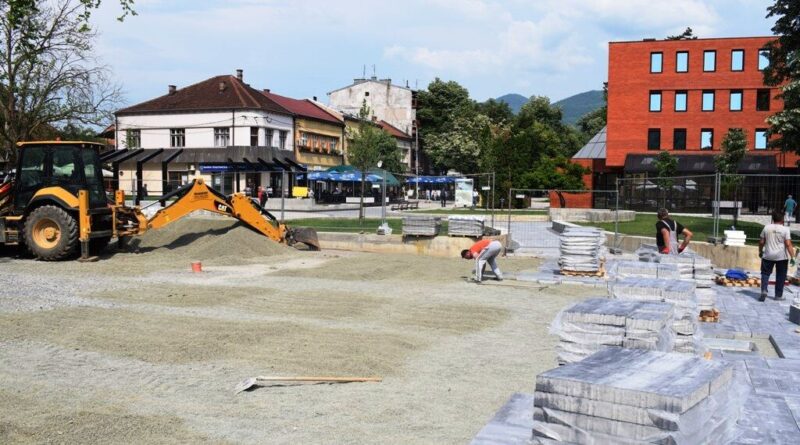 Радови на Тргу