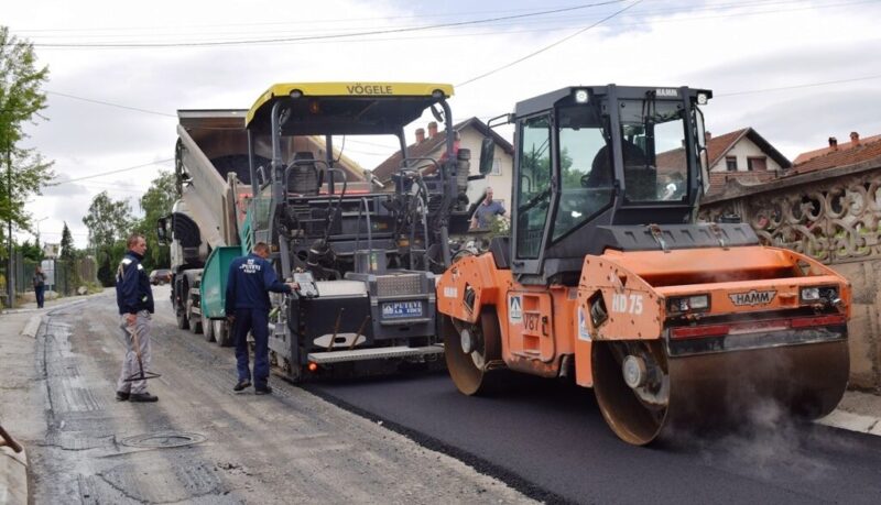 Радови у Улици Драгољуба Бешлића Шабана