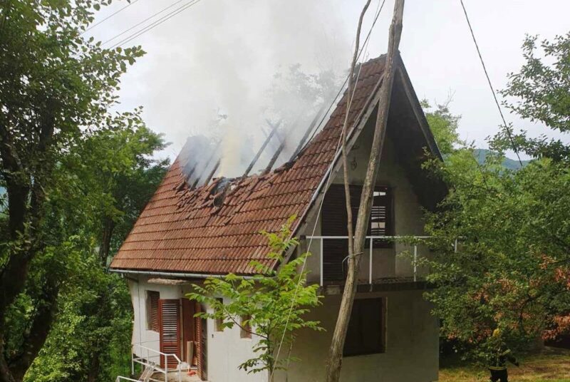 Пожар у Црвици