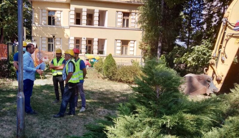 Почетак радова у Парку ћирилице