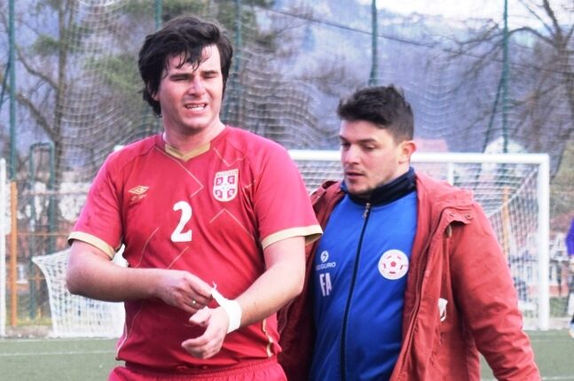 Бојан Василић и председник клуба Филип Аксентијевић