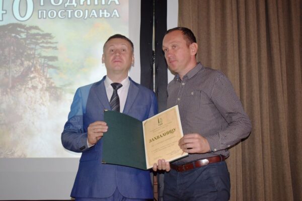 Zahvalnica za Komunalno