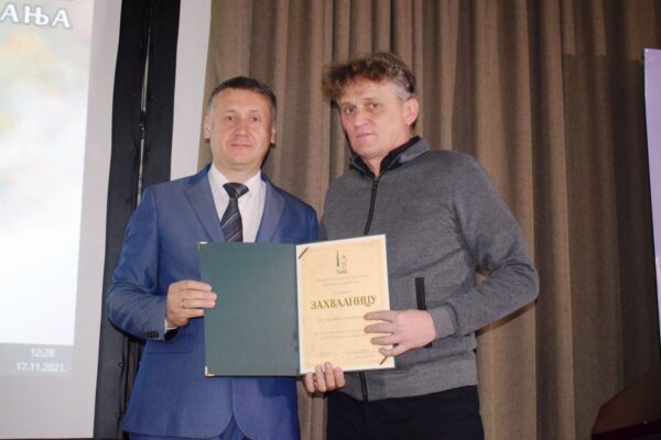 Zahvalnica za TO Tara Drina