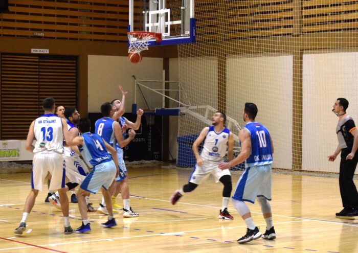 Detalj sa utakmice u kosarci