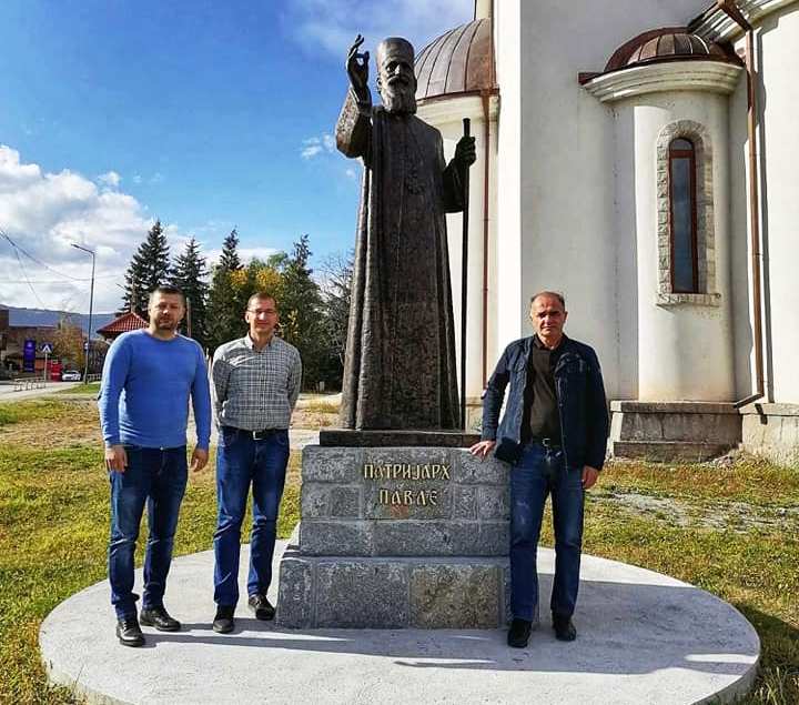 Синиша Спасојевић, Милош Јелисавчић и Рашо Стаменић