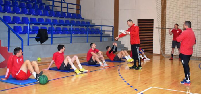 ФК Слога -Тренинг у Спортској хали