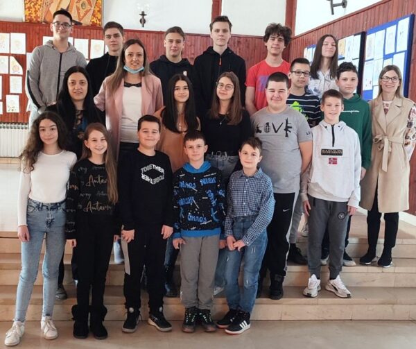 Најбољи представници ОШ "Свети Сава" од 5-8. разреда