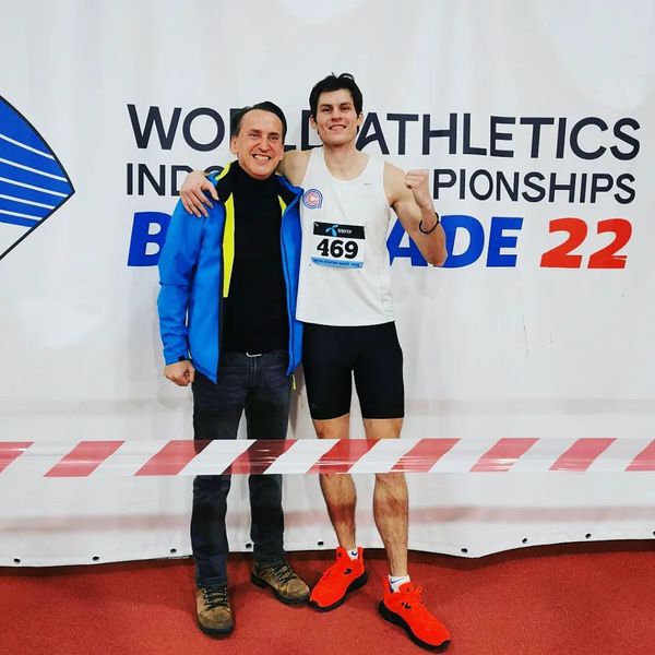 Марковић са тренером Ђурићем