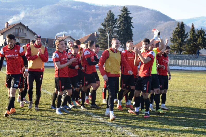 Радост на крају утакмице