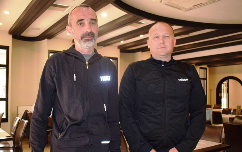 Рајко Миливојевић и Милутин Лукић