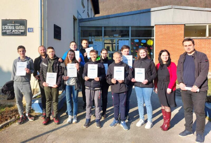 Ucesnici takmicenja iz geografije