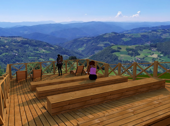 Капија Подриња- Видиковац