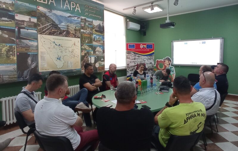 Са састанка у НП ТАРА