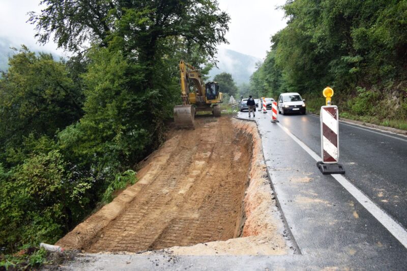 Санација клизишта код Црвице